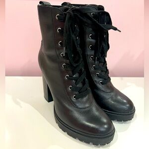 Steve Madden Black Heeled Boots